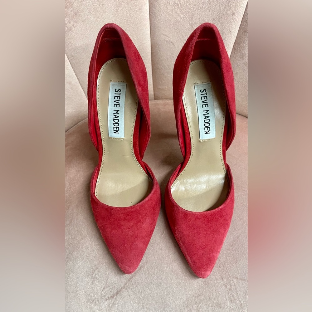Red leather heels!